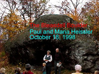 Bleasdell Boulder